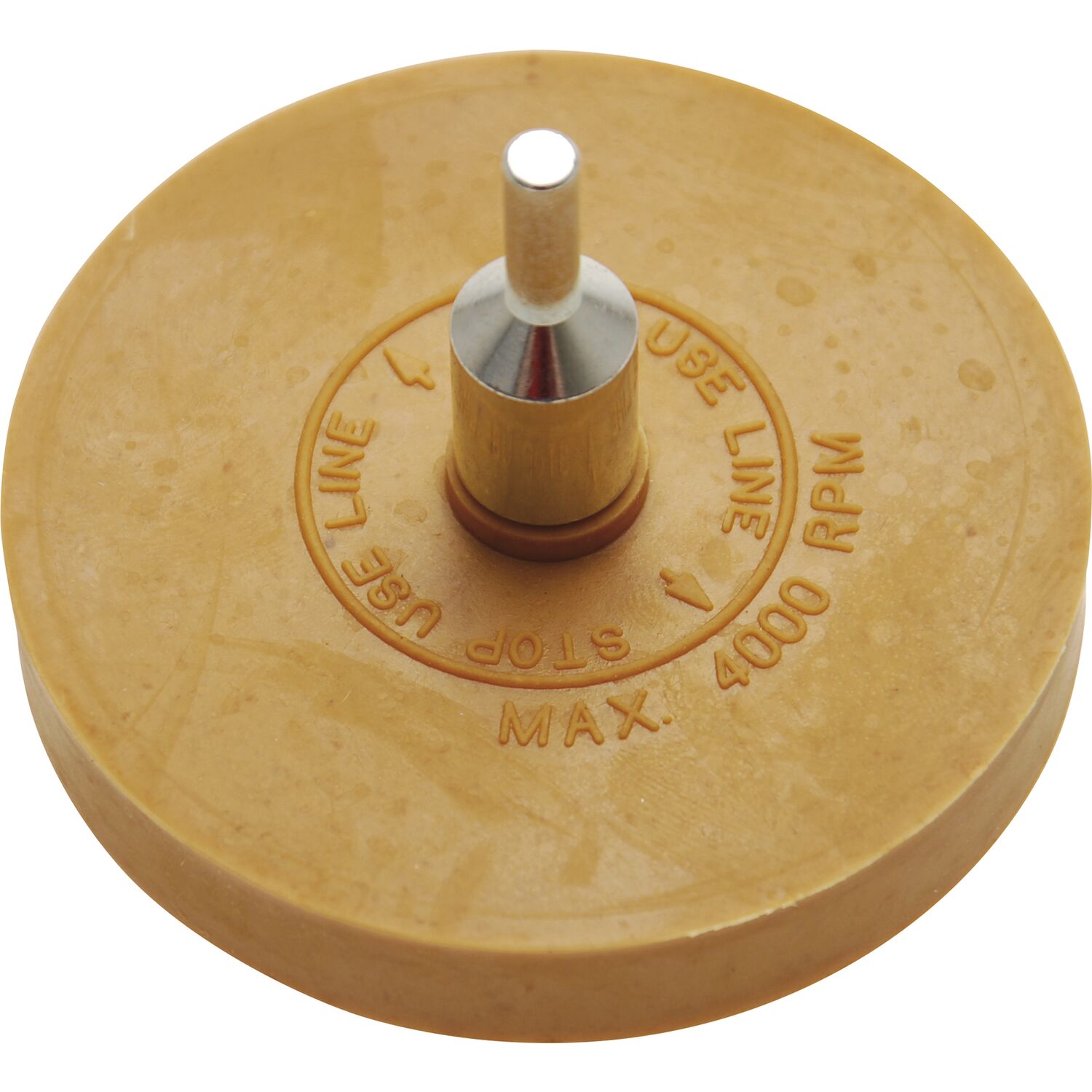 BGS Gummi-Radierteller ø 90 mm Höhe 15 mm