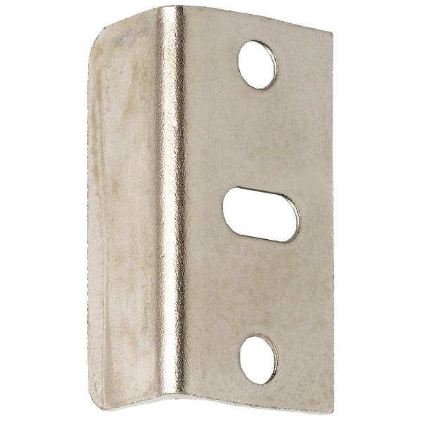Winkelschließblech 30x11x11mm Stahl vernickelt