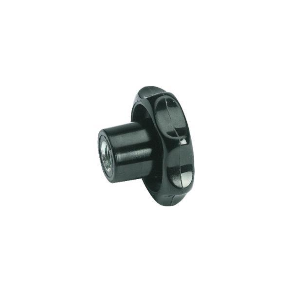 Otto Ganter GmbH & Co. KG Sterngriff aus Kunststoff Außen ø 63mm mit Innengewinde M 12
