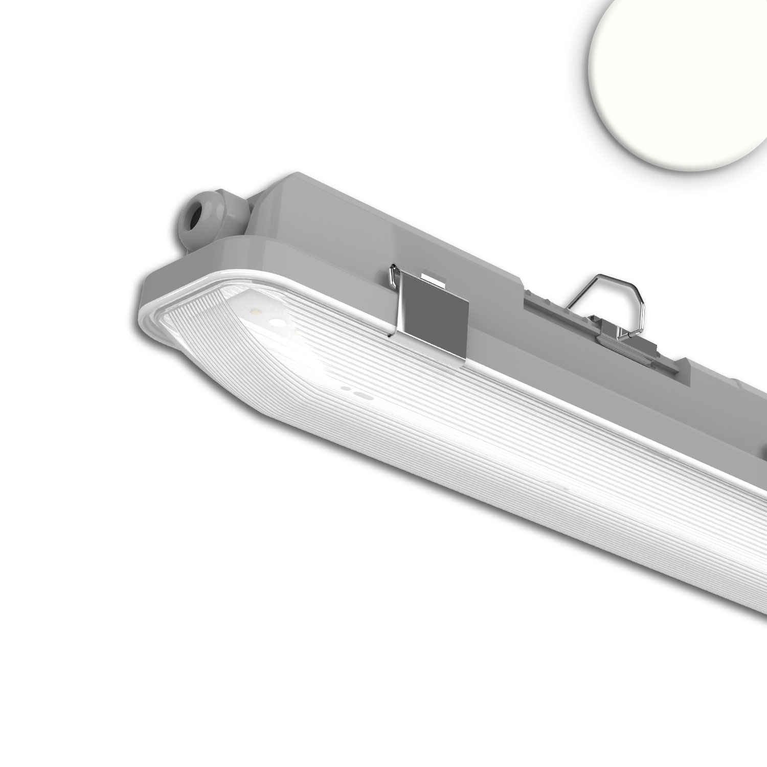 ISOLED LED Wannenleuchte SL 120cm IP66 PowerSwitch 24-40W 140lm/W 4000K