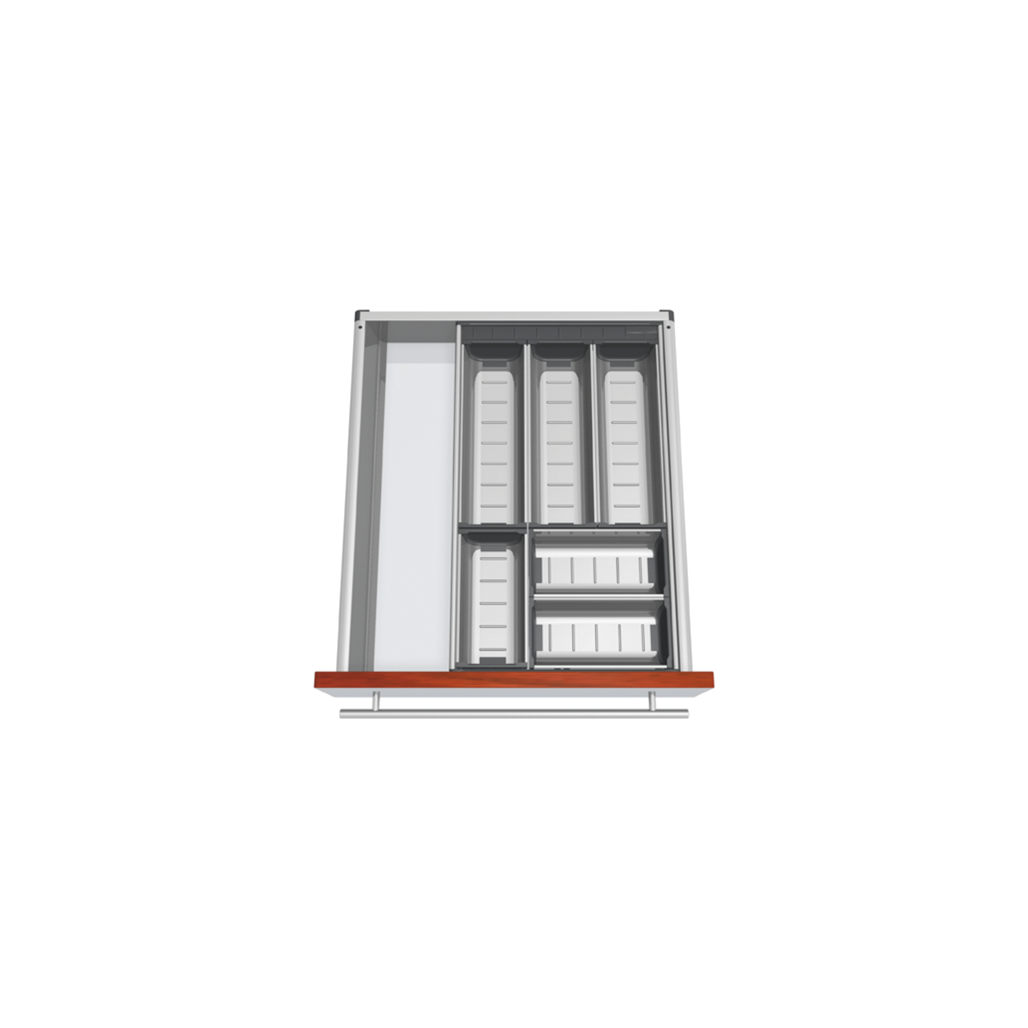 blum ORGA-LINE Schalen-Set KB 400 - 549 /NL 500 mm Edelstahl/Kunststoff