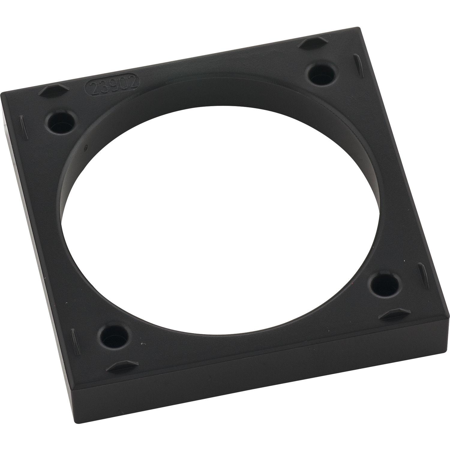 Berker Integro Flow-Pure Distanzring schwarz glänzend