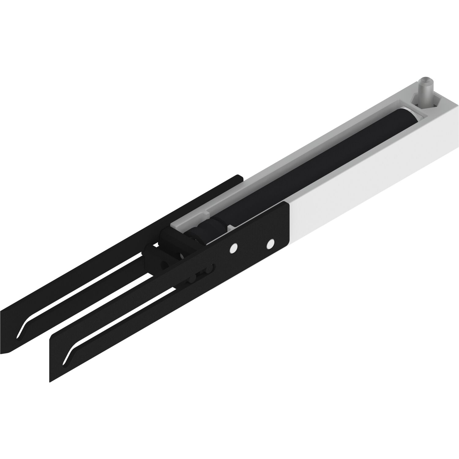 solido 100 Einzugsdämpfung SmartStop bis 50 kg Flügelgewicht schwarz-weiß