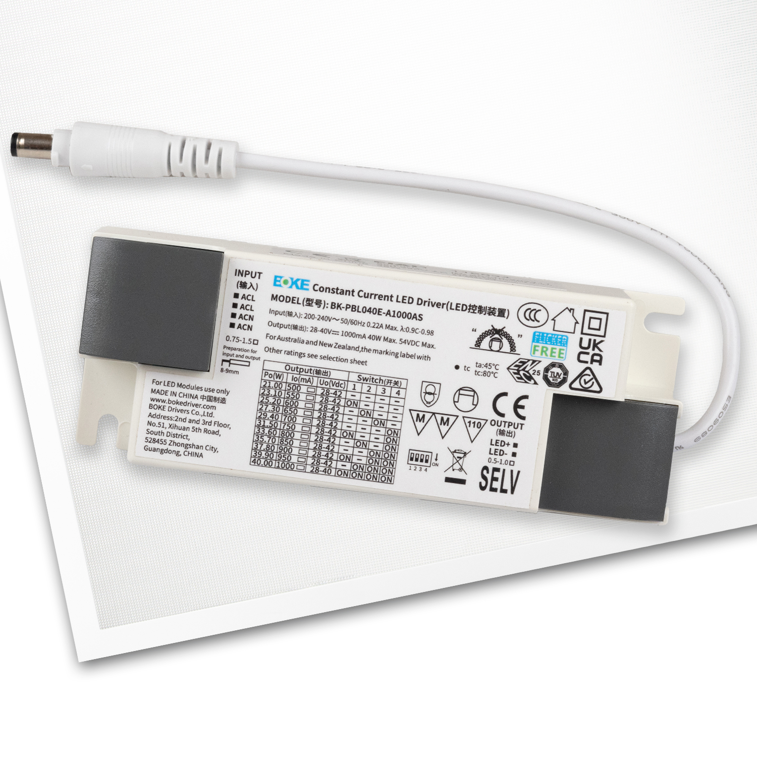 ISOLED LED Panel Professional Line 308x1550mm UGR