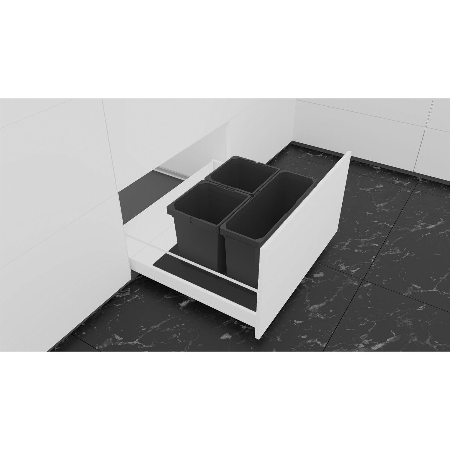 Vauth-Sagel VS ENVI Free Pro Abfalltrennsystem KB 450/Höhe 216 mm Lava