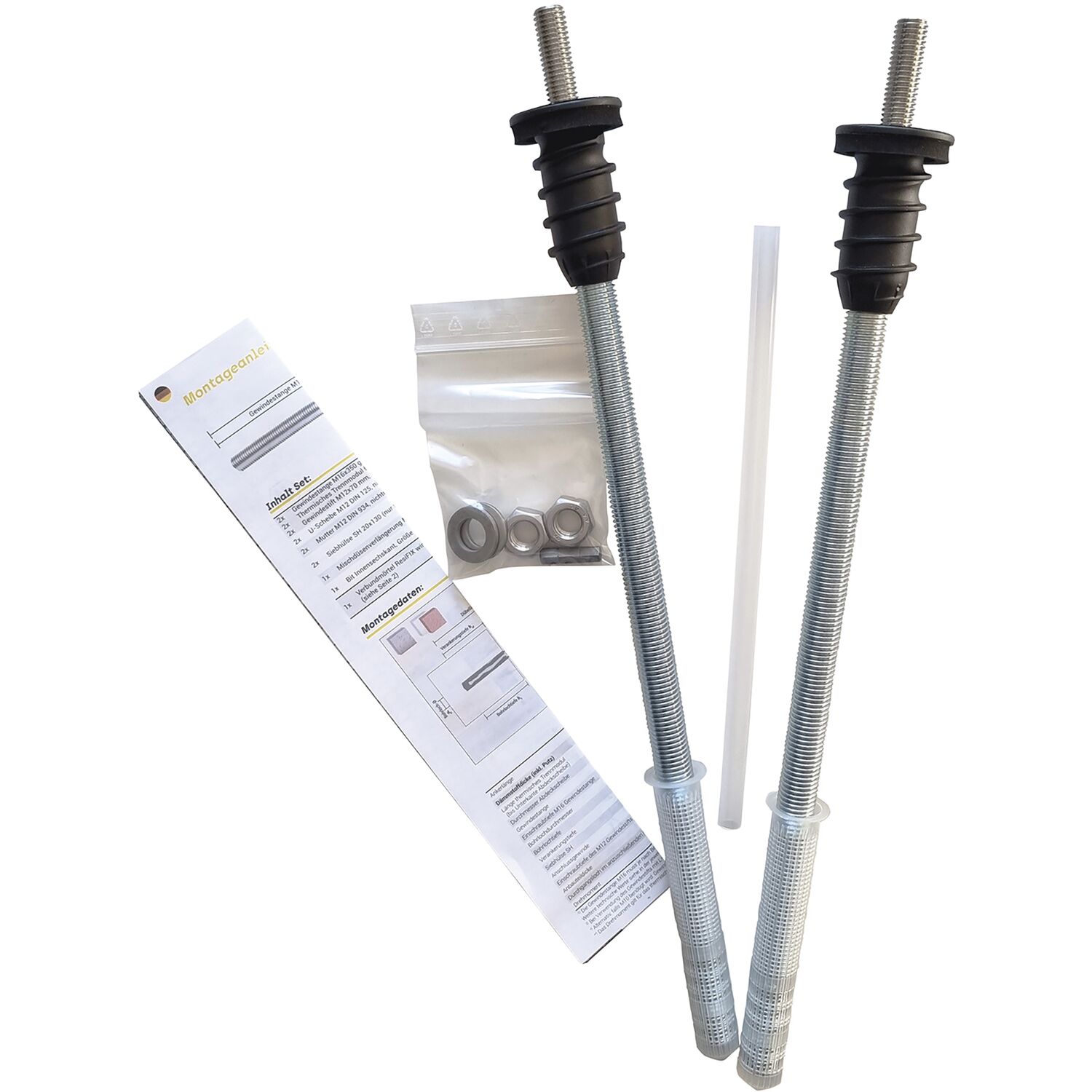 Celo ResiTherm M12 16/250 - Stahl /Edelstahl A4, 2er Set