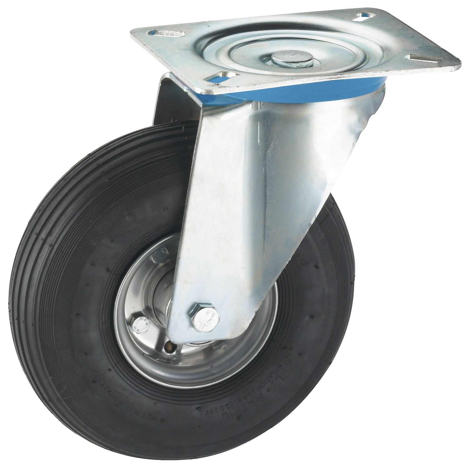 Dörner + Helmer Lenkrolle Luftreifen 200 mm 75 kg