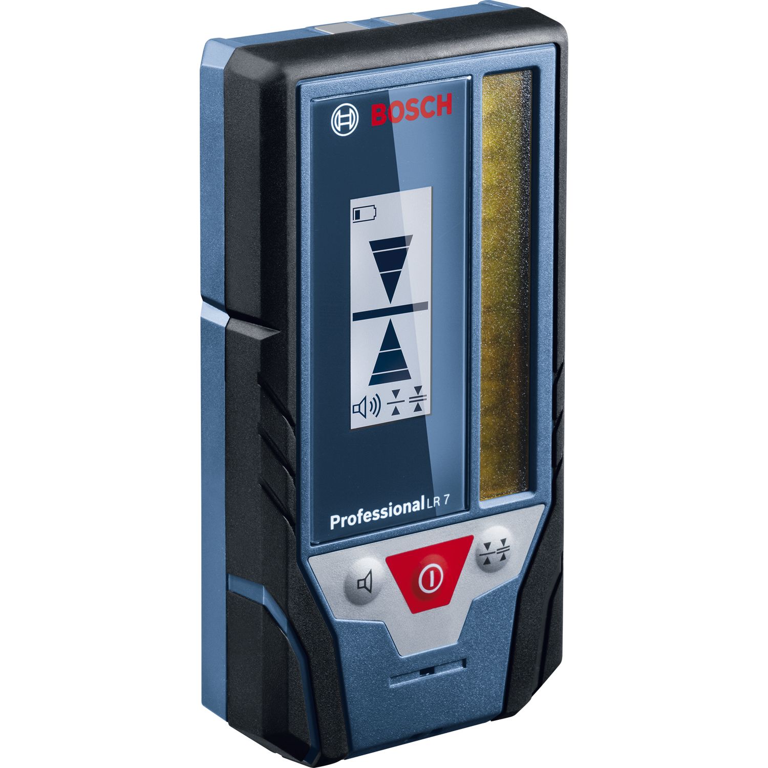 Bosch Laser Empfänger LR 7 + Halter für Laserempfänger Reichweite 5-50 m IP 54