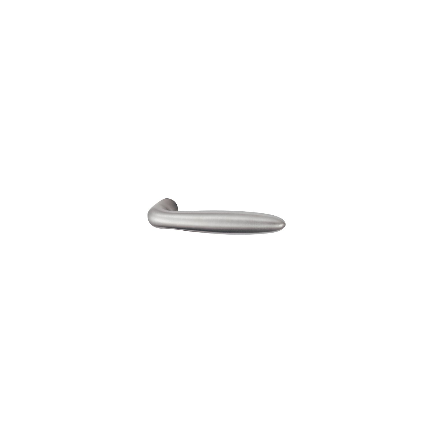 MARCHESI Drückerlochteil VERONESE - ohne Rosette, VK 8 mm, Edelstahl matt