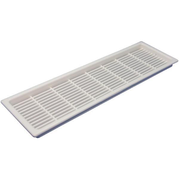 ninka Lüftungsgitter 228 x 69 mm Kunststoff Weiß