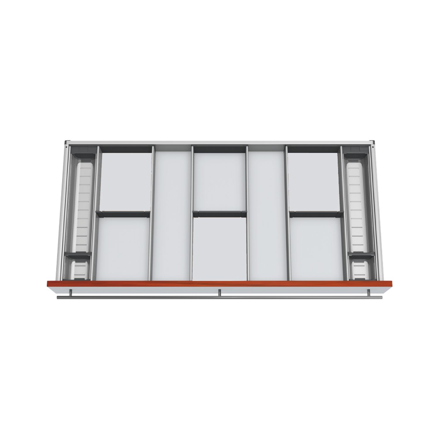 blum ORGA-LINE Facheinteilungs-Set KB 1100 - 1199/NL 550 mm Edelstahl/Kunststoff