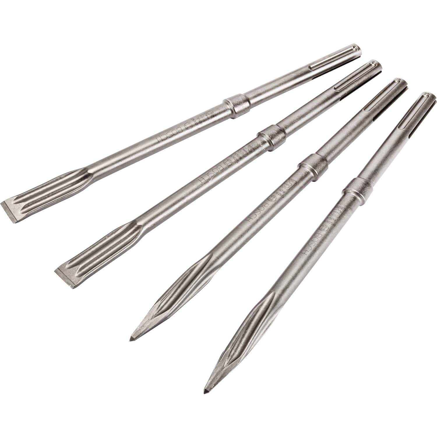 Bosch Meissel-Set SDS-Max Rtec 4-teilig in Röhre
