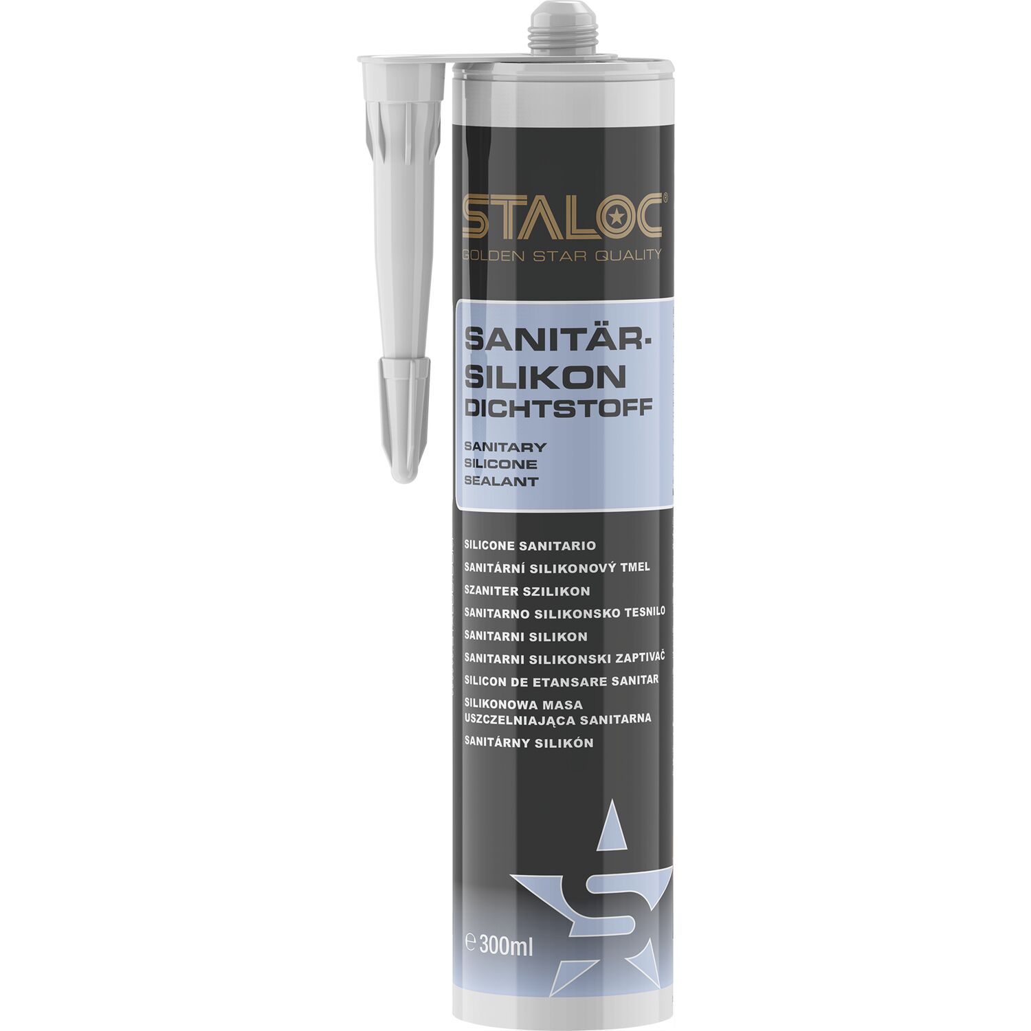 STALOC Sanitärsilikon 300ml manhattan (300 ml)