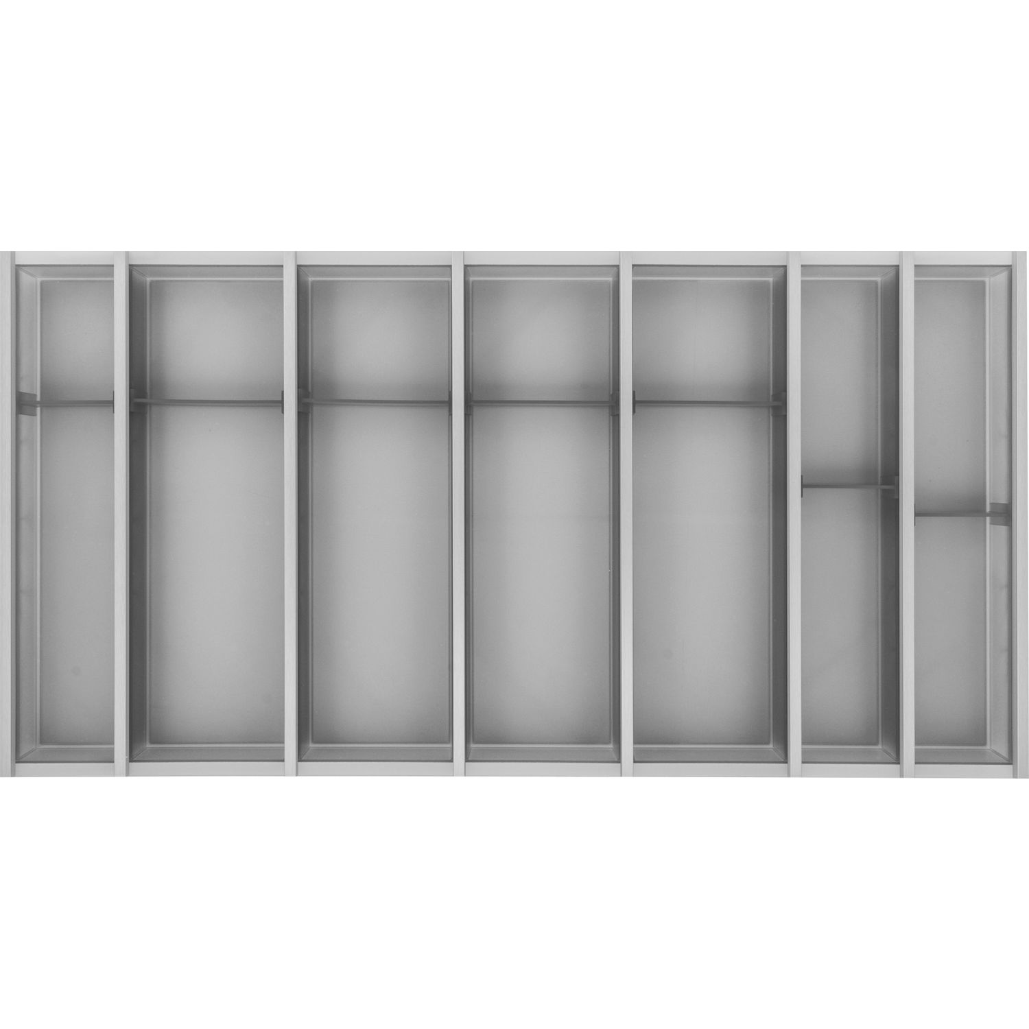 ninka Schubkasteneinsatz-Set Cuisio Korpusbreite 1000mm TANDEMBOX Kunststoff Graphit