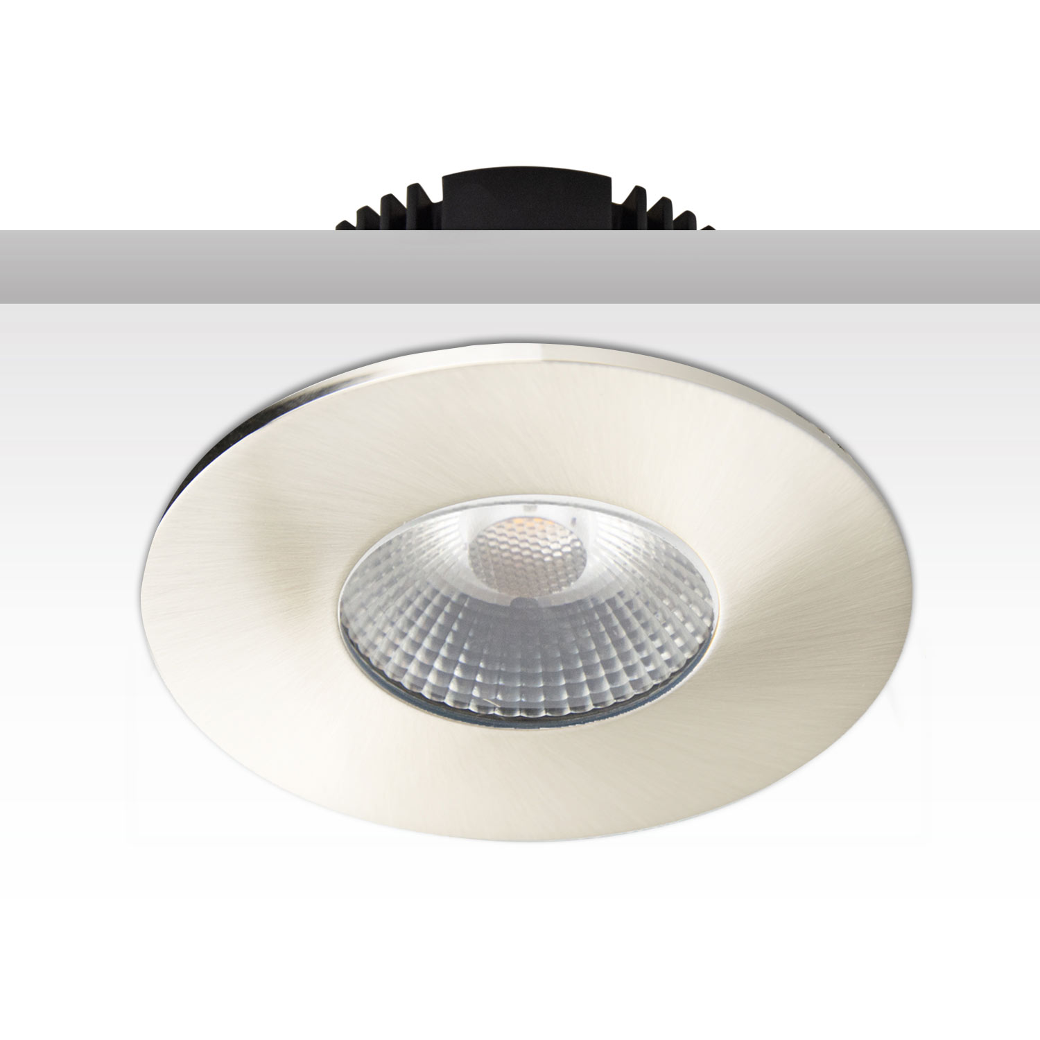 ISOLED Cover Aluminium nickel gebürstet für Sys-68