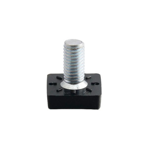 Höhenverstellschraube Teller quadratisch Gewinde M8 x 15