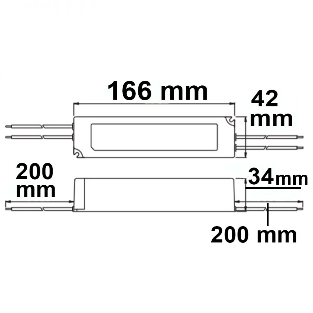 ISOLED LED Trafo 24V/DC 0-60W IP67