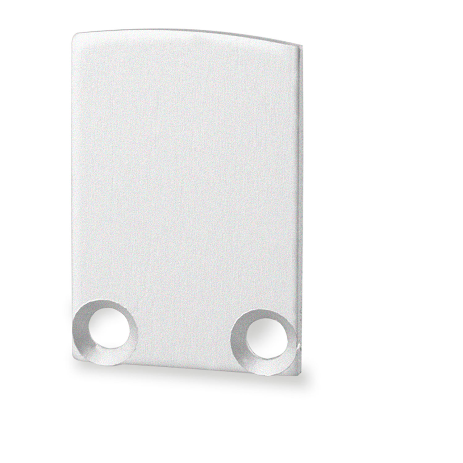 ISOLED Endkappe EC12 für SURF12 BORDERLESS inkl. COVER3 mit TUNNEL Alu eloxiert