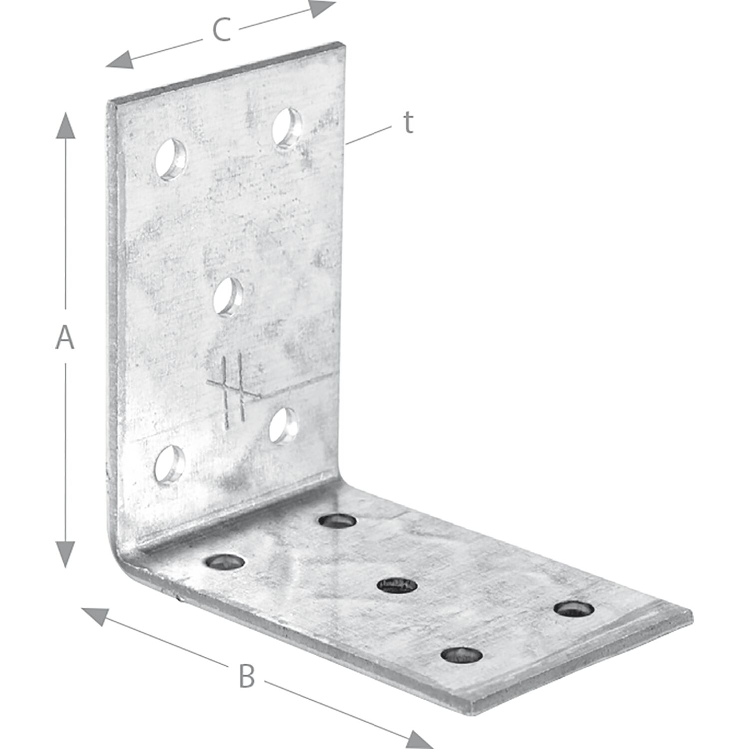 Simpson Winkelverbinder ANPS 40x40x2.0x60mm feuerverzinkt ( ANPS204460-B )