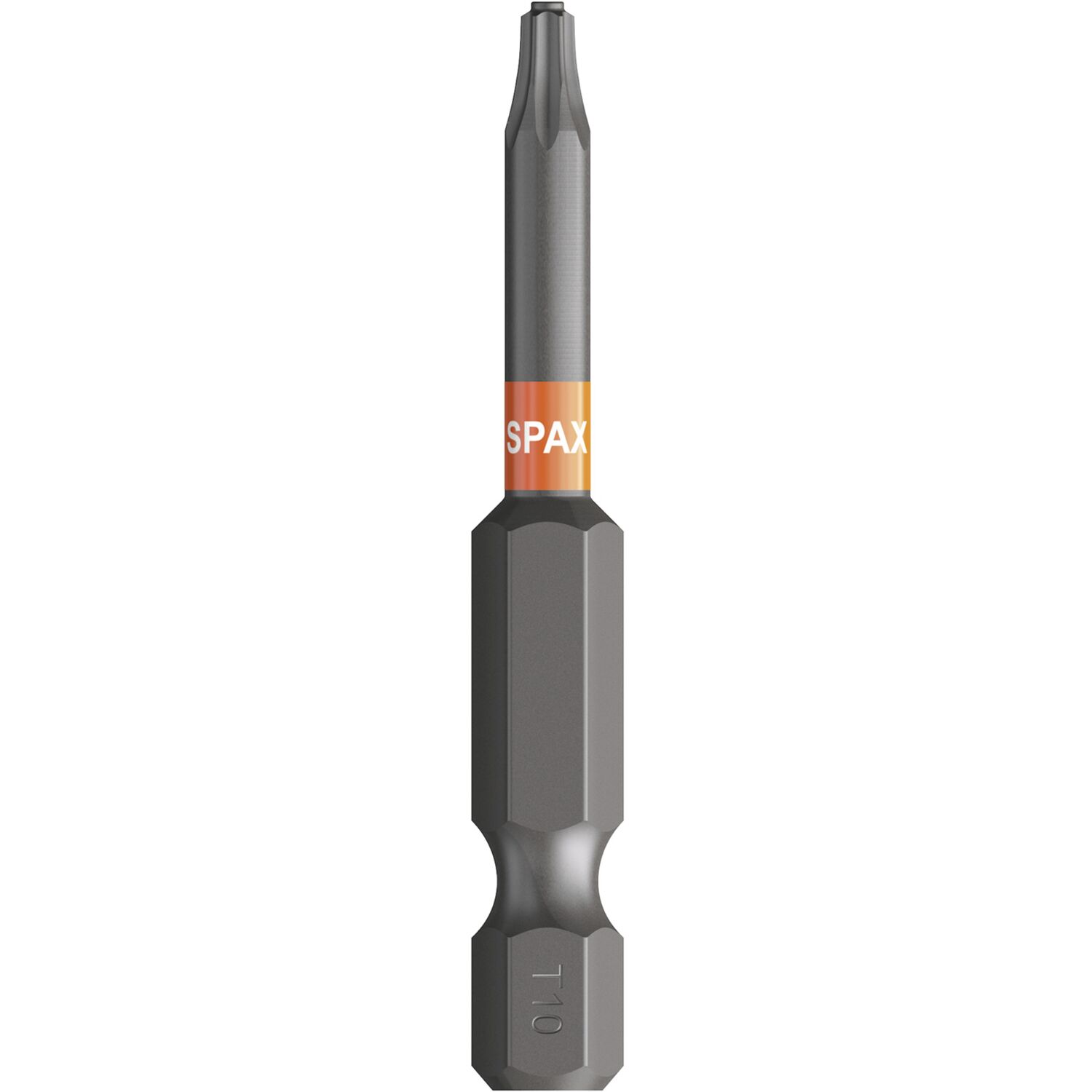Spax Bit-Einsatz T-Star 1/4"sechskant T10/50 mm Zapfenführung, Inhalt 5 Stück