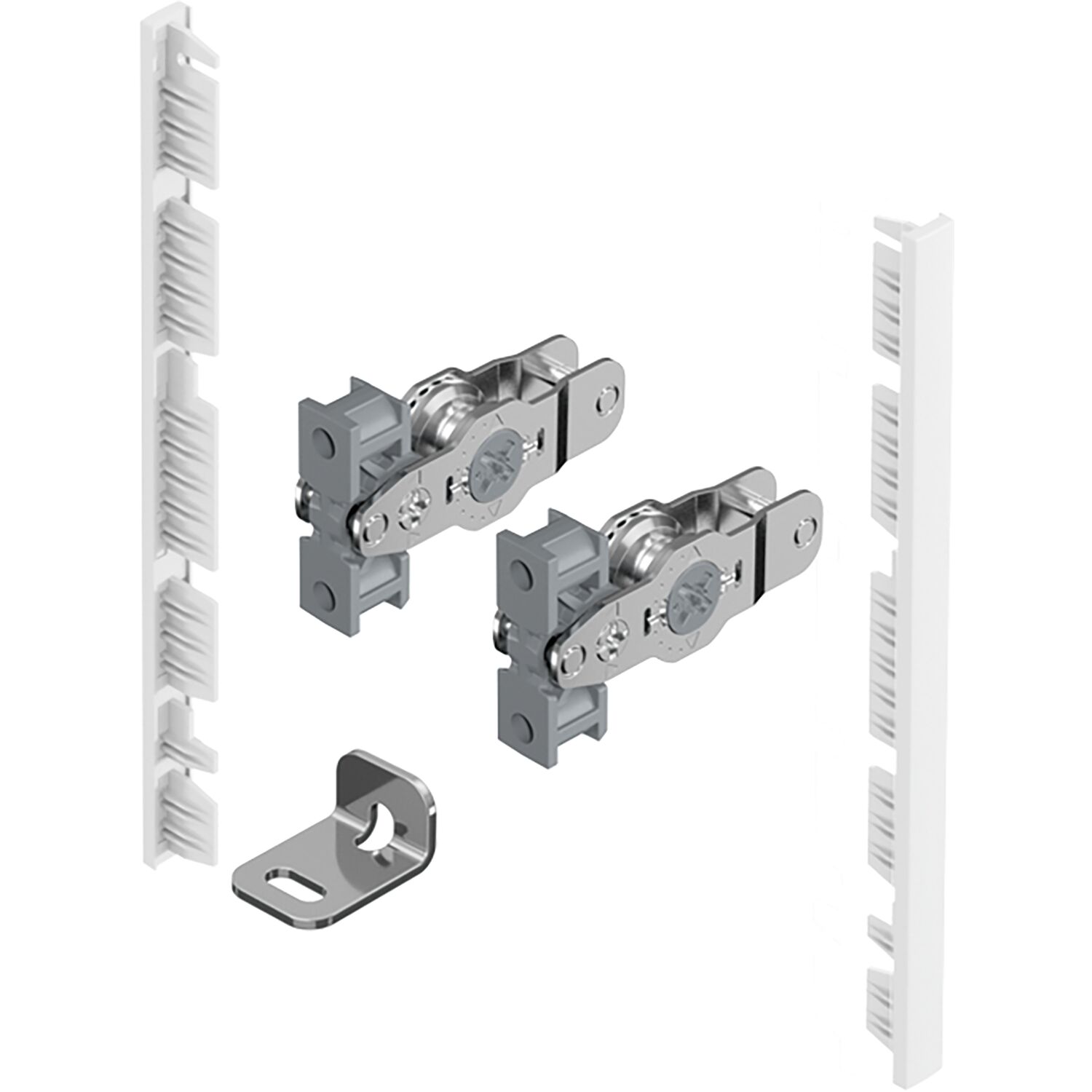 Hettich AvanTech YOU Frontverbinder Zarge Innenfrontprofil H 139 weiß