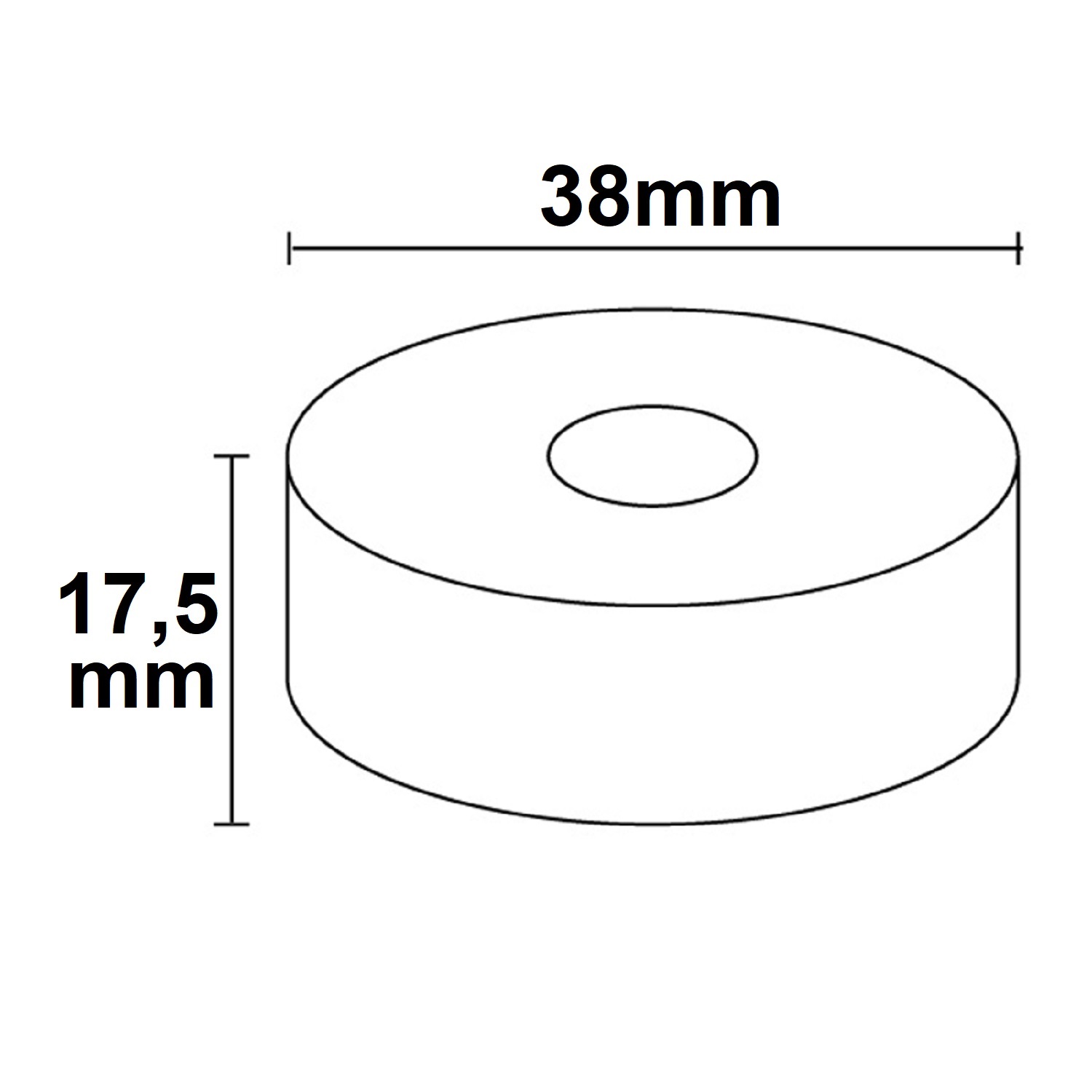 ISOLED Sys-One single color 1 Zone Druckknopf-Fernbedienung mit Batterie