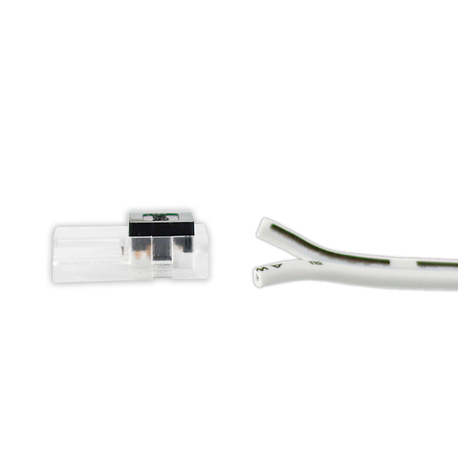 ISOLED Kontakt-Kabelanschluss (max. 5A) K1-210 für 2-pol. IP20 Flexstripes mit Breite 10mm und Pitch