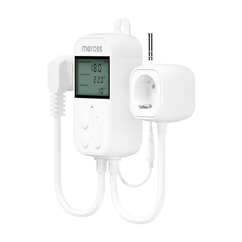 Meross Temperatursteuerung mit Steckdose HomeKit