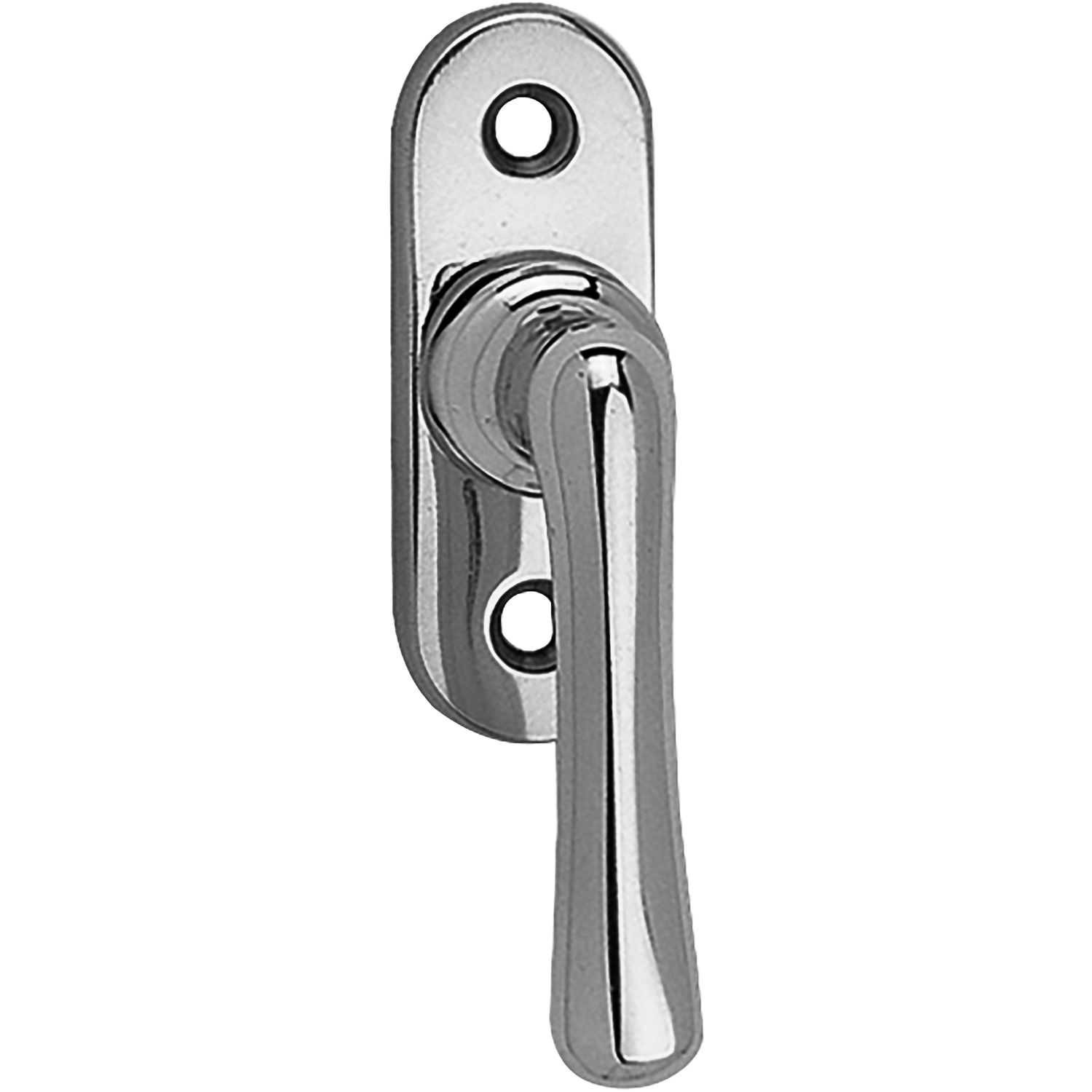 Marchesi Fenstergriff ELEGANT sichtbar geschraubt 7x35 Messing verchromt