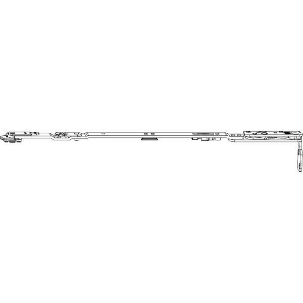 Maco #217647 MACO MM DK-Scherenarm POWER Sparlüftung 13V FT24 FFB 801-1300 mm silber rechts