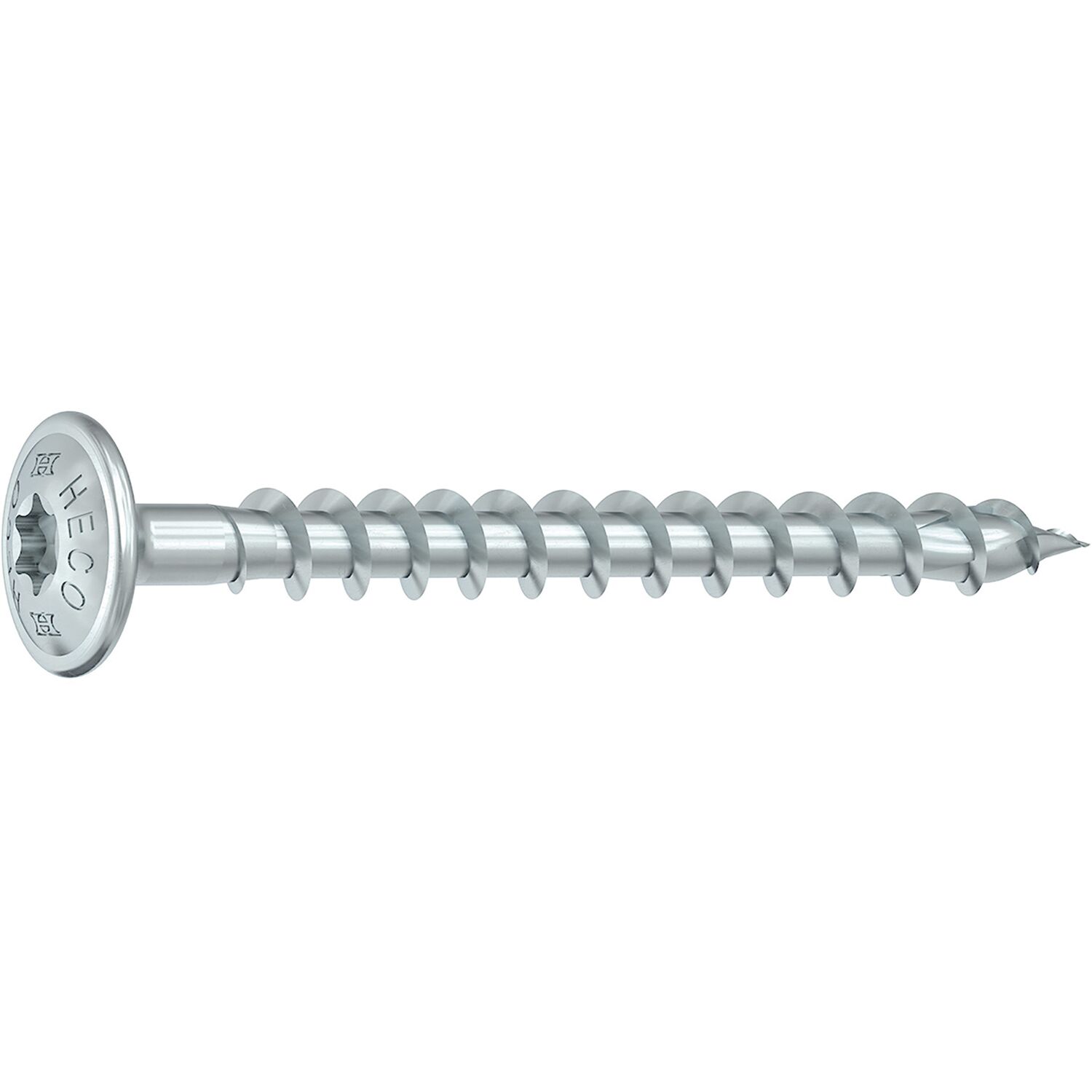 HECO-Topix-plus Verbinderschraube Tellerkopf 10.0x120 VG TX40 verzinkt (50 Stück)