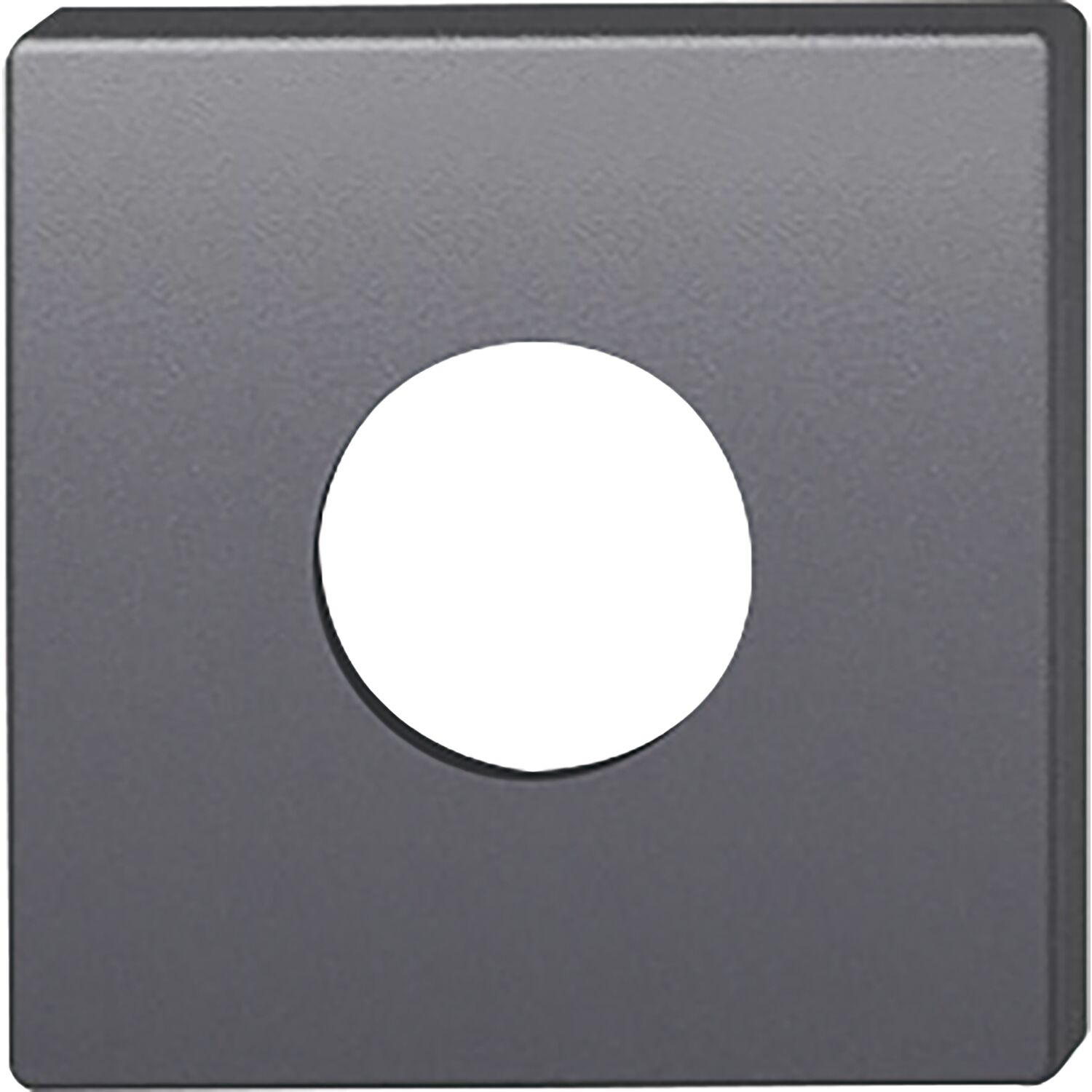 FSB Deckrosette quadratisch 03 0450 09312 ASL/AGL, Aluminium schwarz matt