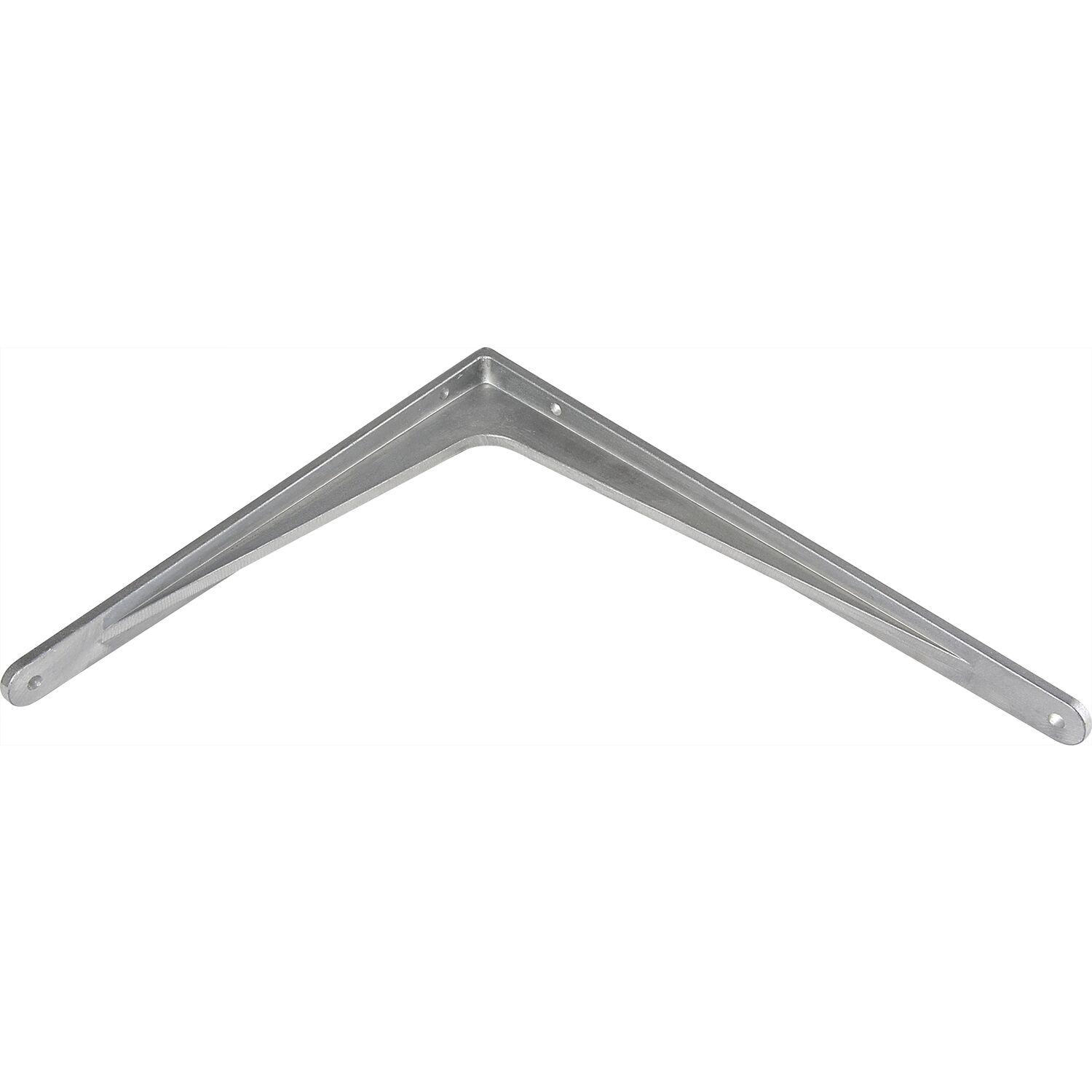 Konsole Schwerlast, Höhe 240 mm, Tiefe 190 mm, Tragkraft 100 kg, Aluminium natur