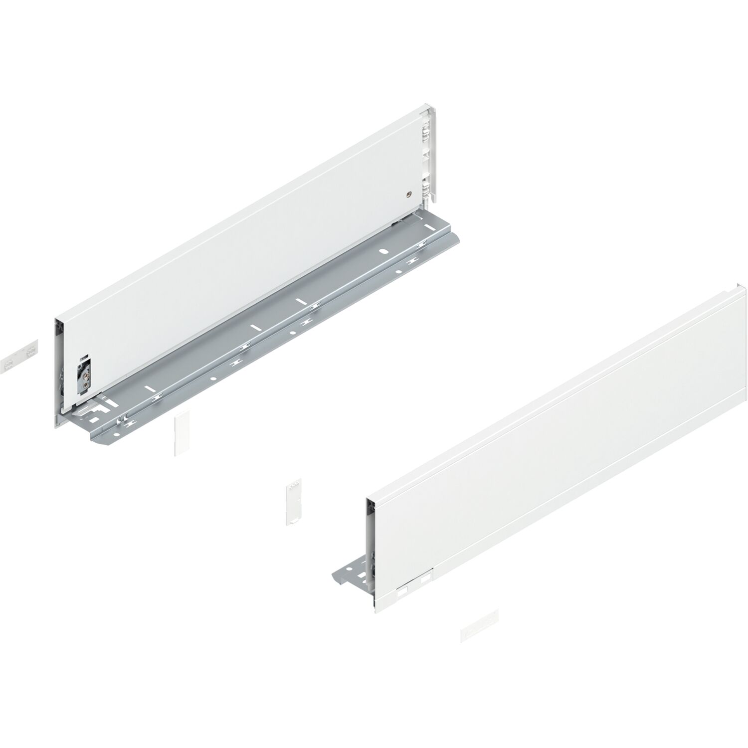 blum LEGRABOX pure Zarge Höhe K, NL 500, Seidenweiß-matt