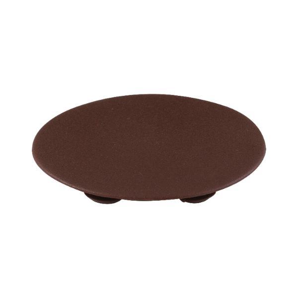 Abdeckkappe Exzentergehäuse DM 39 mm, Kunsstoff braun
