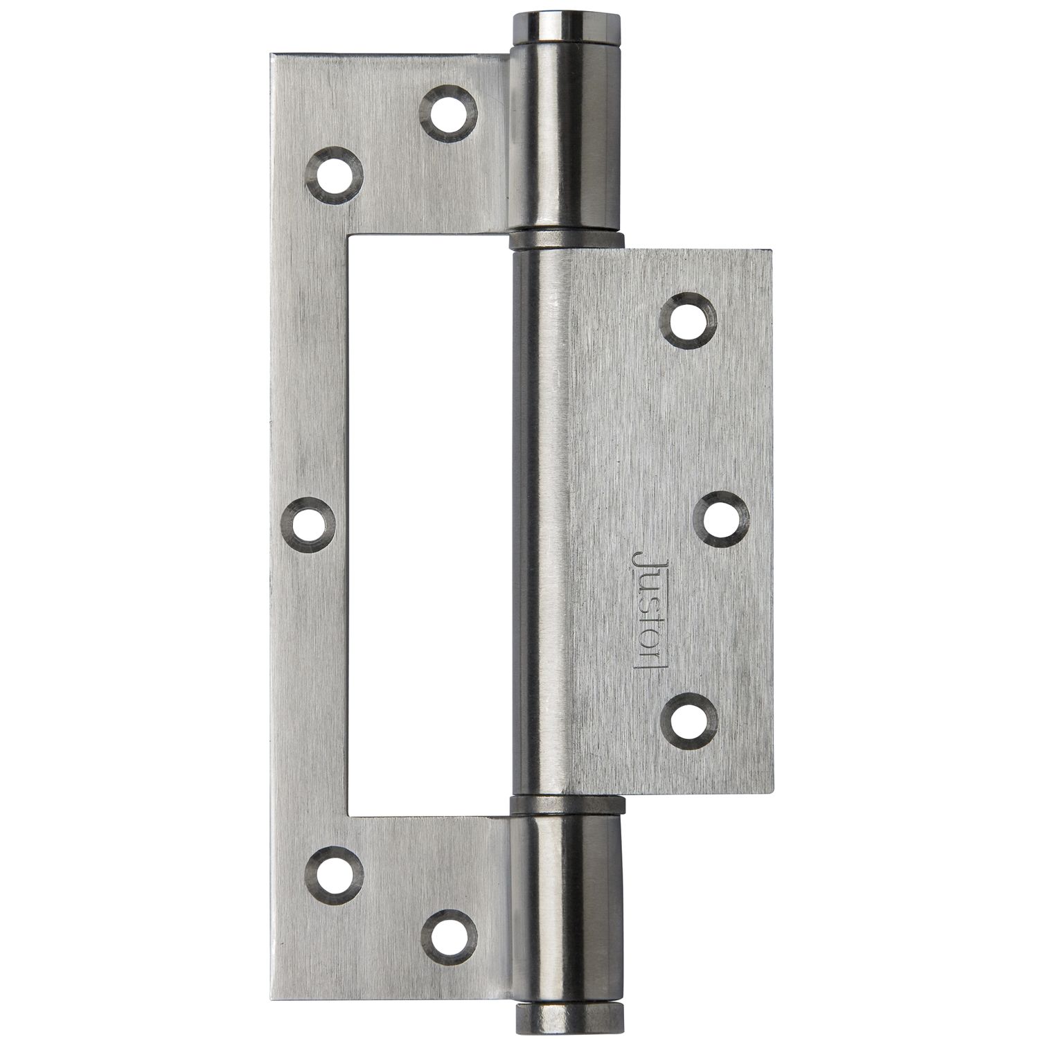 Justor Federband ST 150 dreiteilig, Bandhöhe 153 mm, Rollen ø 16 mm, Edelstahl