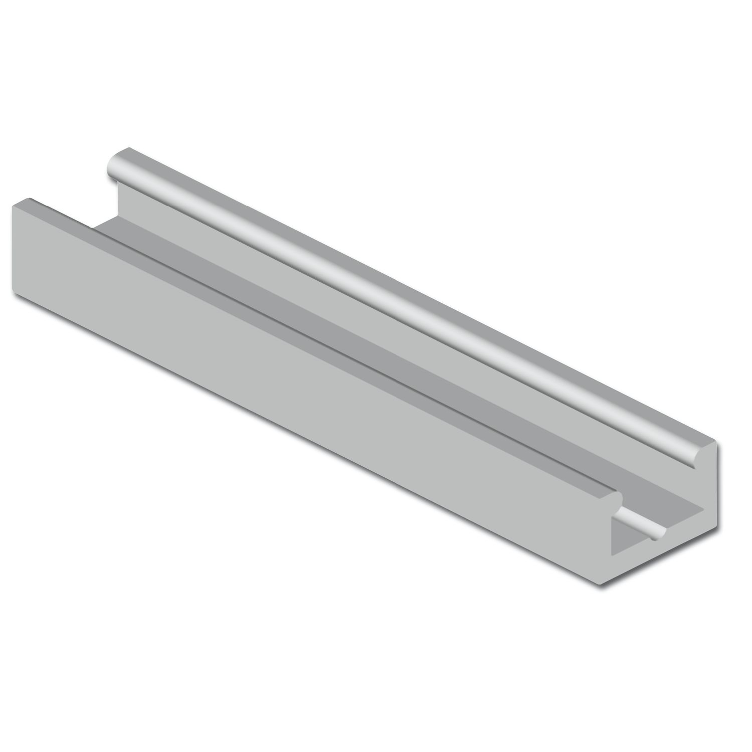 Dichtungs-Halteprofil Isostar SL, 2000 mm, Aluminium naturblank