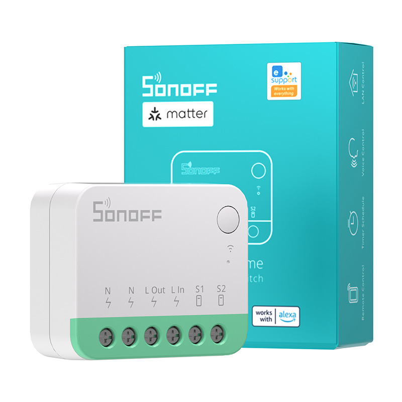 Sonoff MINI Extreme Wi-Fi Smart Switch (Matter-fähig) MINIR4M