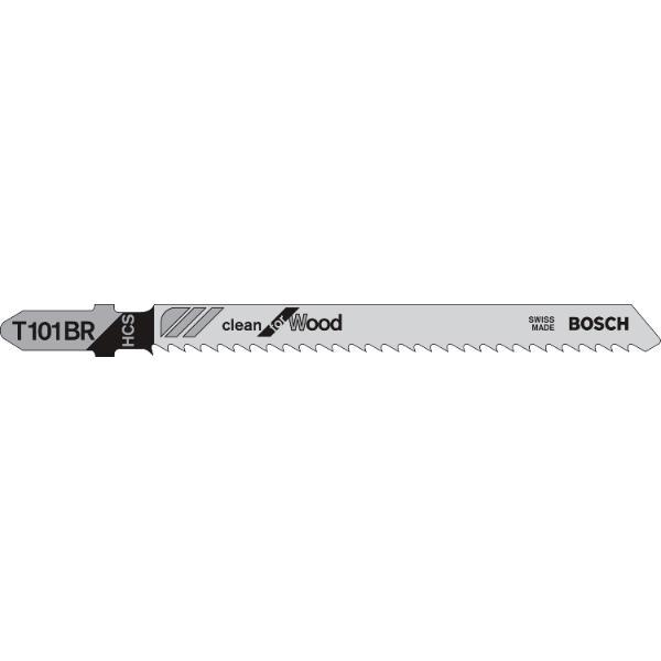 Bosch Stichsägeblatt T101BR Holz - 5 Stück