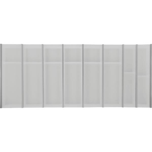 ninka Schubkasteneinsatz-Set Cuisio Korpusbreite 1200mm TANDEMBOX Kunststoff Weiß