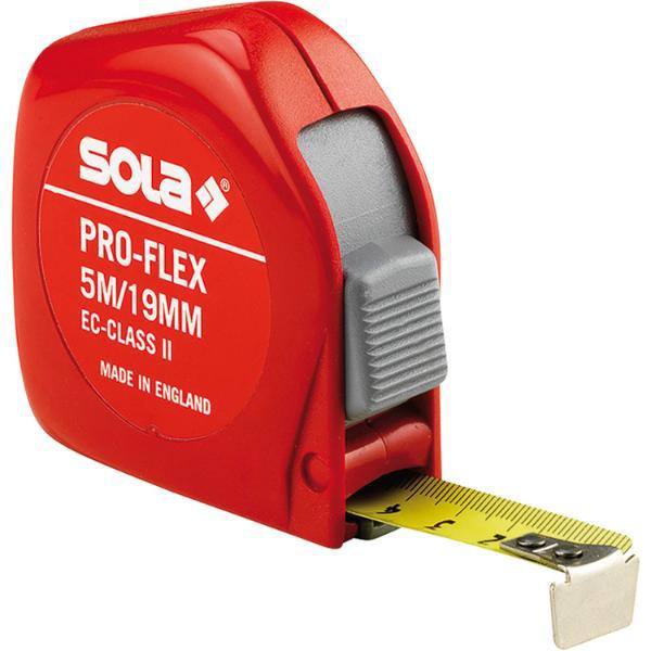 Sola Rollbandmaß Pro-Flex 3 m EG-Prüfzeichen Genauigkeit II