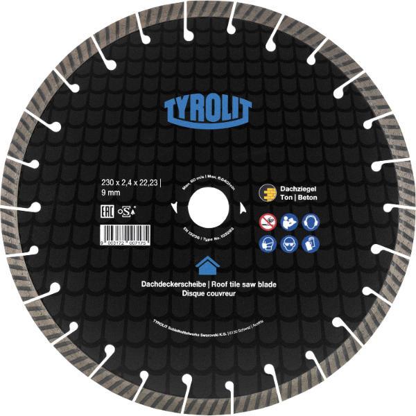 Tyrolit Premium***Dachdeckerscheibe 230 x 2,4 x 22,2 mm Form C6R