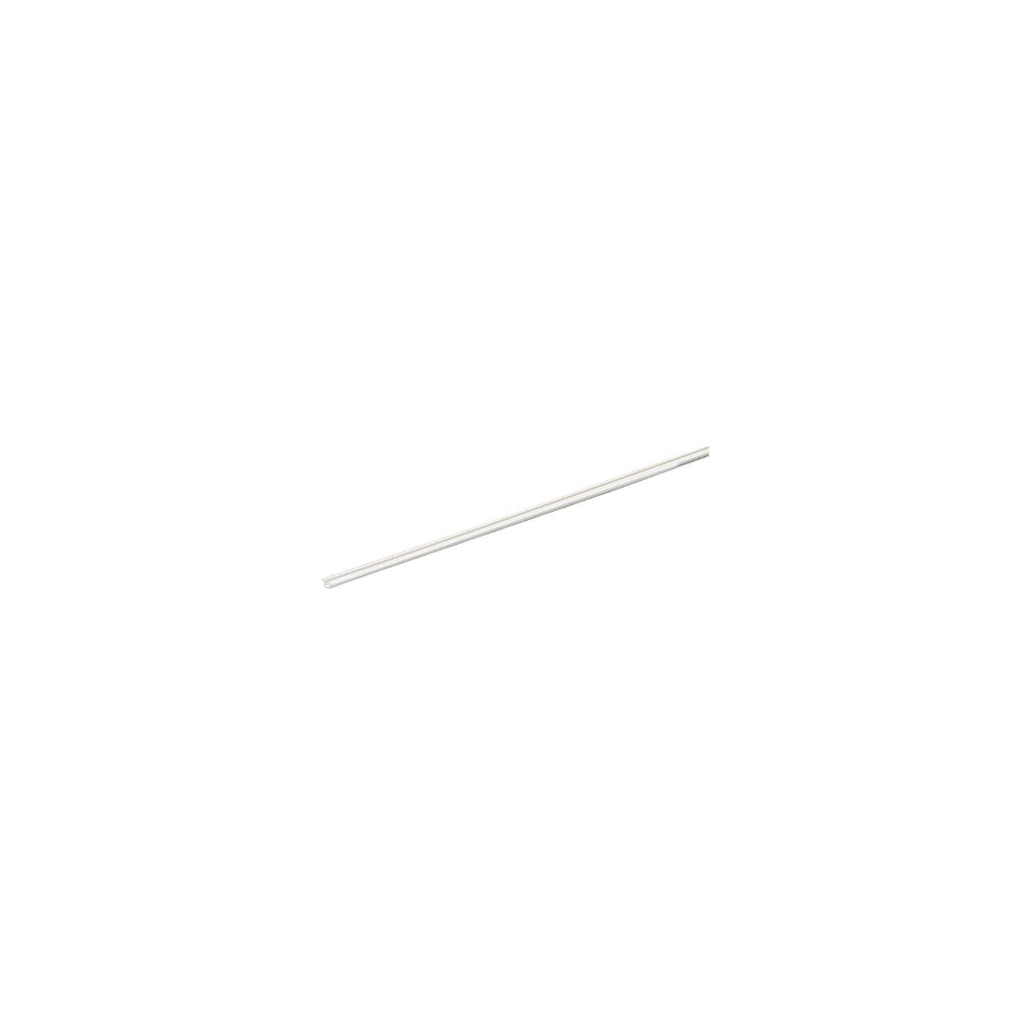 Hettich SlideLine 55 Einfach- Führungsprofil, 4000 mm, Kunststoff weiß