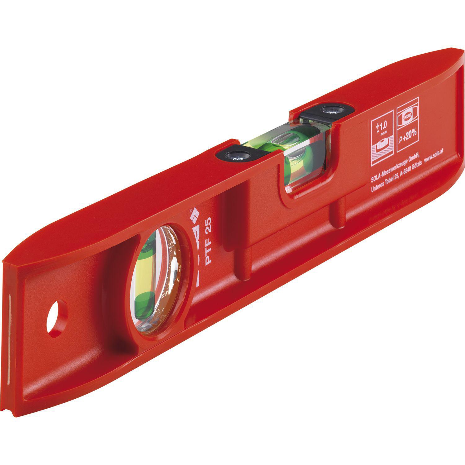 Sola Torpedo-Wasserwaage PTF 25 Länge 250mm