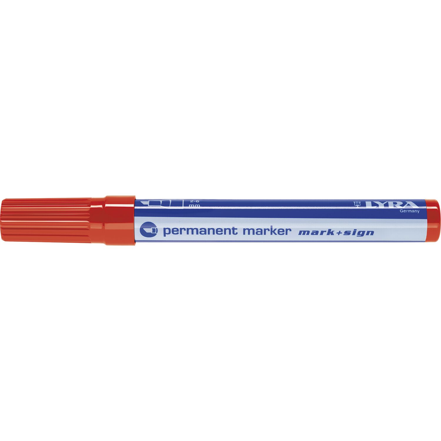 Lyra Permanent-Marker 111 Strichbreite 2-6 mm rot schräge Spitze