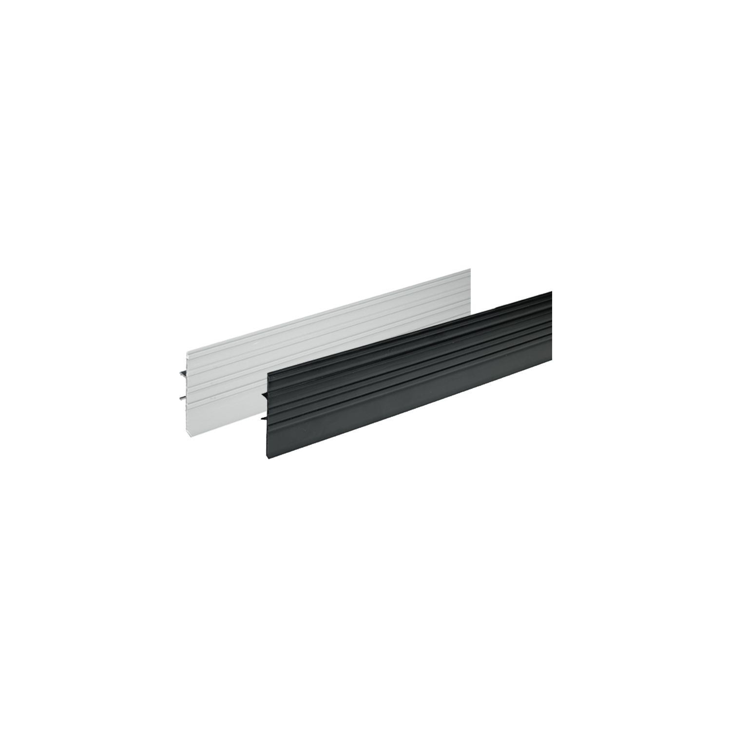 HETTICH Systema Top 2000 Abdeckprofil, Länge 1136 mm, schwarz