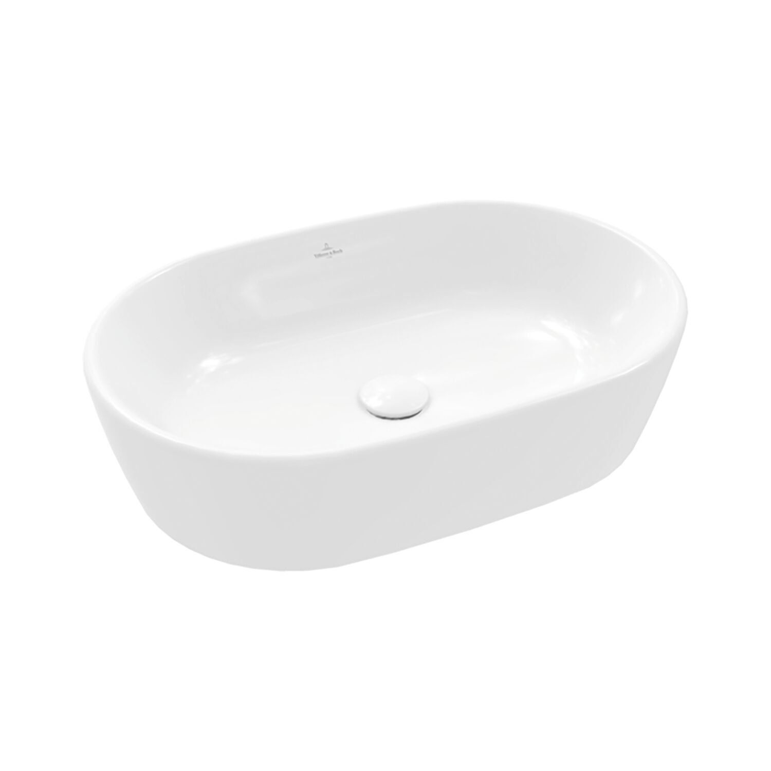 Villeroy & Boch Aufsatzwaschtisch Architectura 5A266001 600 mm, Weiß Alpin