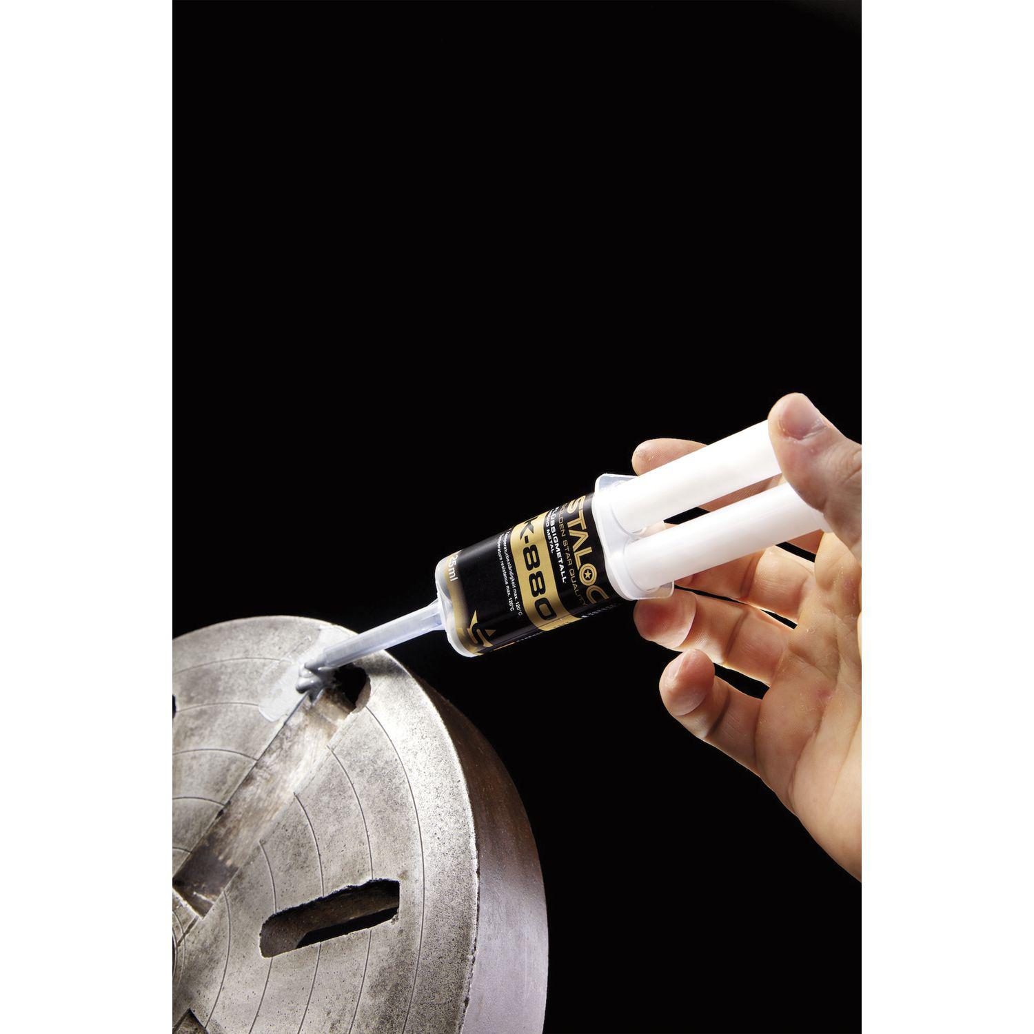 STALOC K-880 Flüssigmetall 50ml grau, ohne Mischer