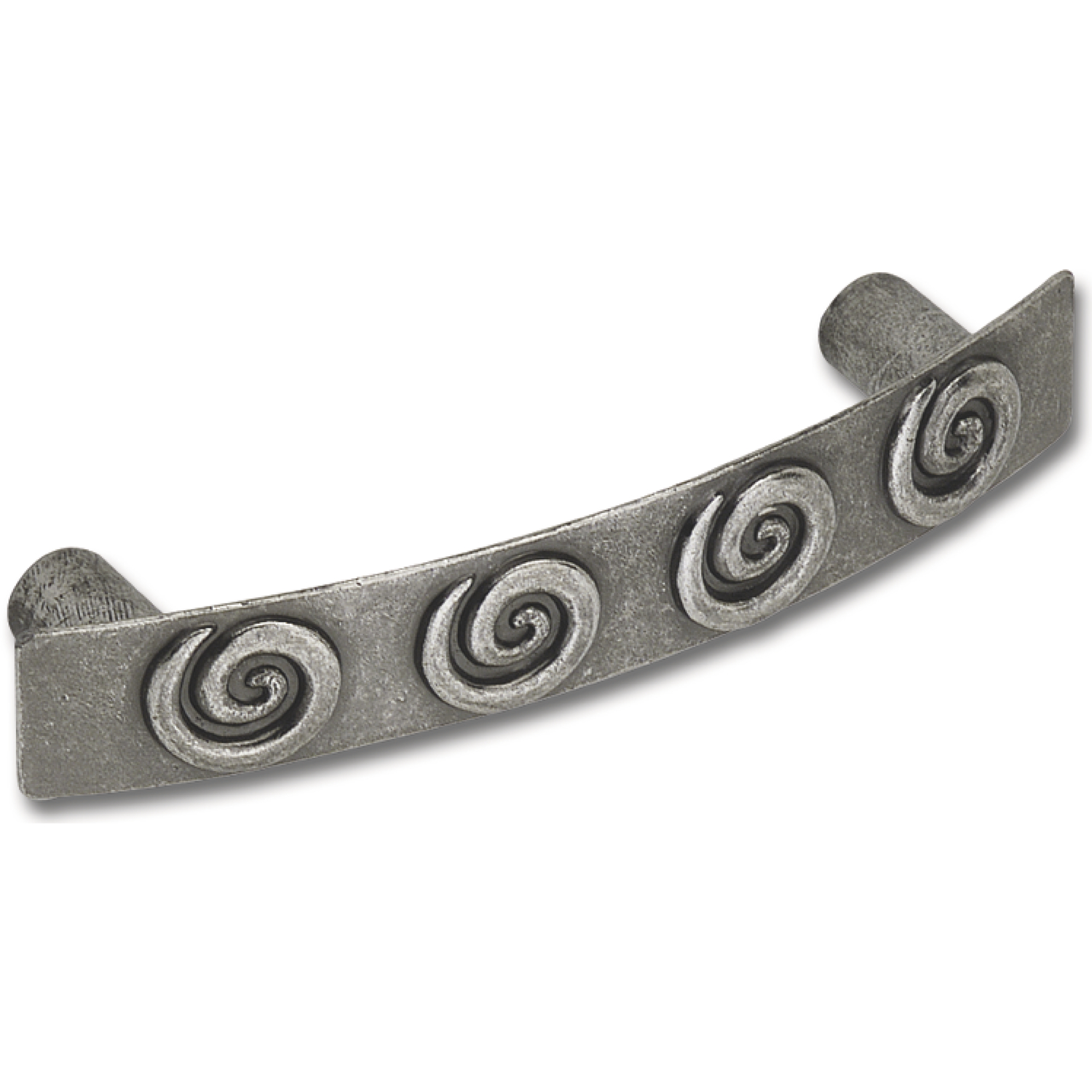 SIRO Griff Ian Smith Lochabstand 96mm Breite 125mm zink altsilber