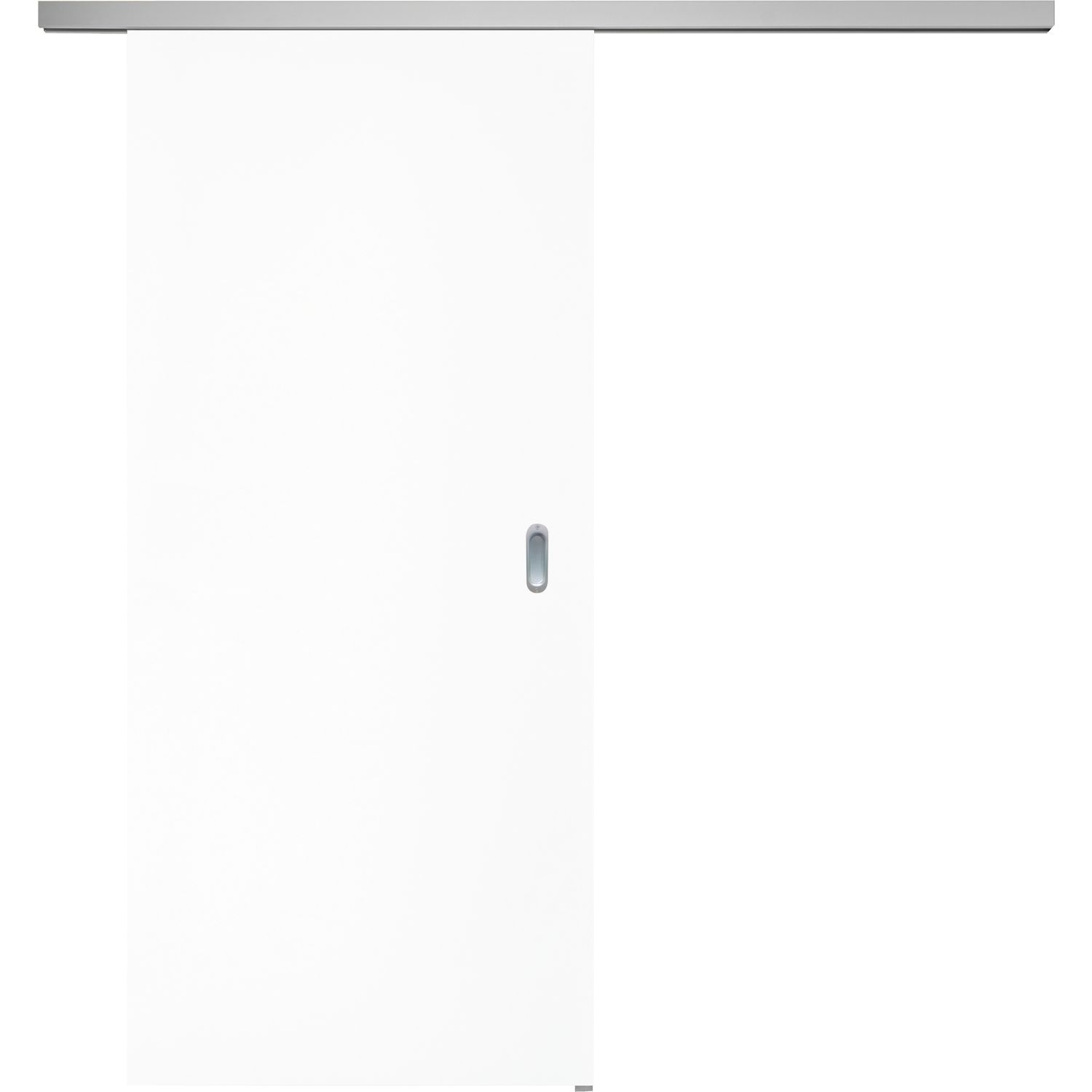 solido Smart Schiebetüre Set weiß lackiert, 920x2070 mm